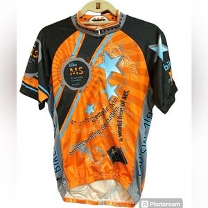 Peak 1 Unisex Bike MS 2011 Lake Erie 1/2 Zipper Cycling Top Polyester Medium